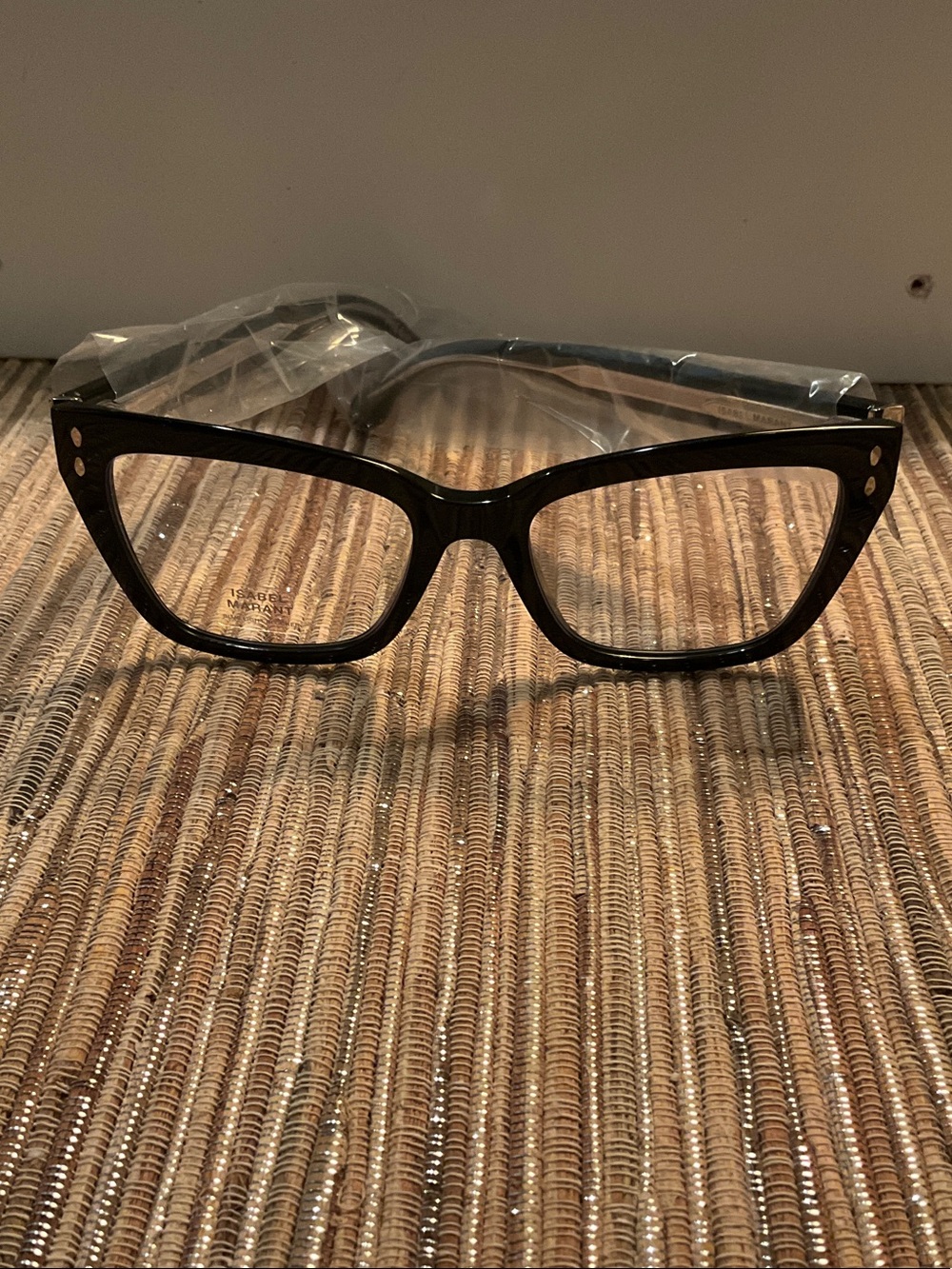 NWT Isabel Marant Black Cat-Eye Women's Glasses